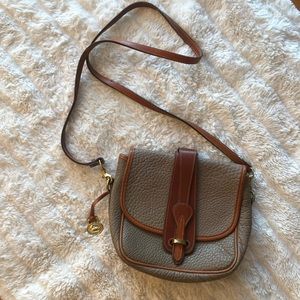Vintage Dooney and Bourke Crossbody Saddle Bag